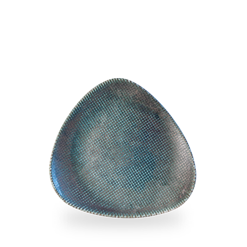 Astro metallisk blå trekantplate, 230 mm, Min. kjøp: 6