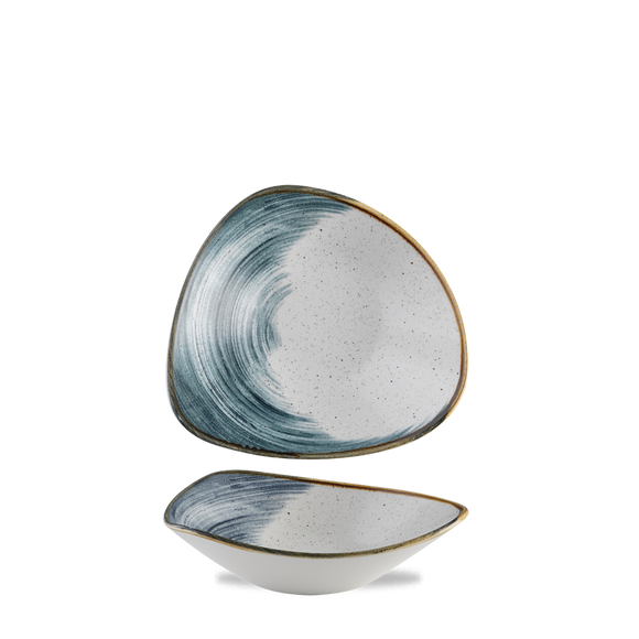 Stonecast Accents Blåbær trekantet skål, 185 mm