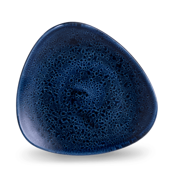 Stonecast Plume Ultramarin trekantet plate, 229 mm, Min. kjøp: 12