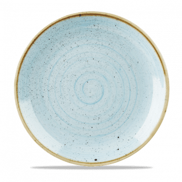 Stonecast Duck Egg coupé-tallerken, 217 mm, Min. kjøp: 6