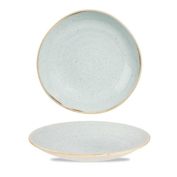 Stonecast Duck Egg rund sporskål, 253 mm, Min. kjøp: 6