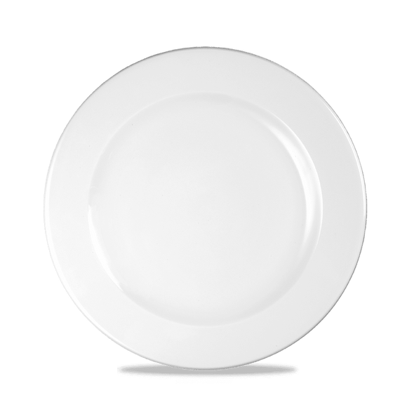 Hvit profilplate, 210 mm