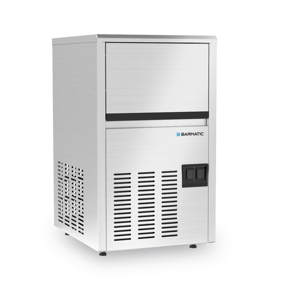 Luftkjølt isbitmaskin Coolice 21 kg / 24t, beholder 4 kg