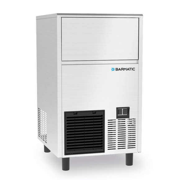 Luftkjølt isbitmaskin Coolice 47 kg / 24 t, beholder 28 kg
