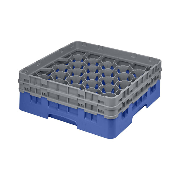 Cambro H215mm Blå 30-roms Camrack, maks (h) 133 mm, blå