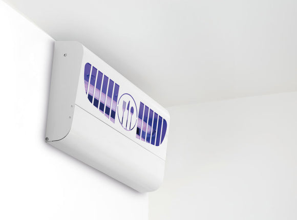 Insekt dreper med limplate 100 m², 230V/30W, 480x100x (H) 285mm