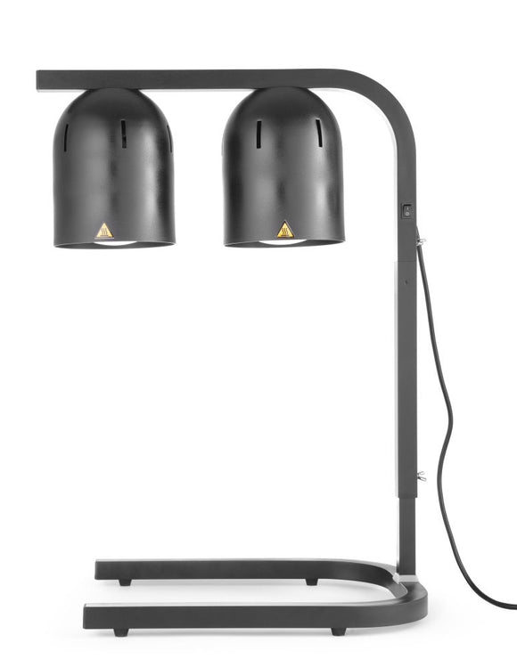 Infrarød varmebro, svart, 230V/500W, 453x360X (H) 790mm