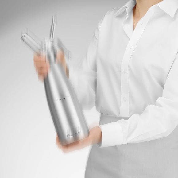 Krem sprøyte - 1L - Sølv