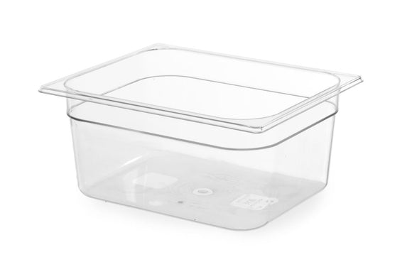 GN Kontainer - Polykarbonat - GN 1/2 - 12,5L - Transparent
