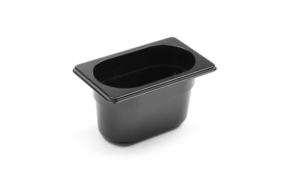 GN 1/9 Kontainer - 1L - Svart