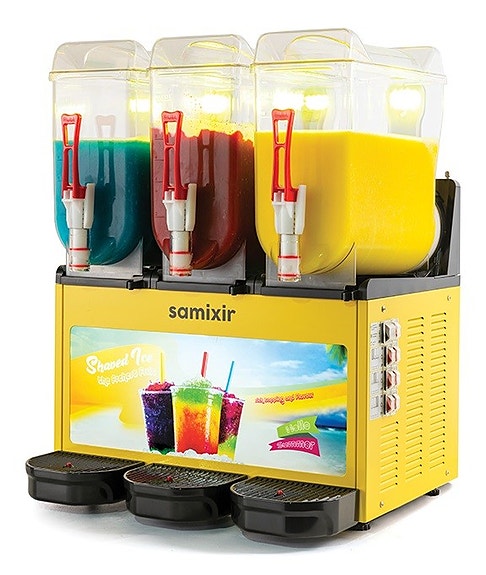 SLUSH DISPENSER TRIPPEL 3x12L. - Samixir SLUSH36BA