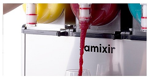 SLUSH DISPENSER TRIPPEL 3x12L. - Samixir SLUSH24BA
