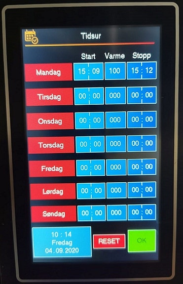 PIZZAOVN / FLERBRUKSOVN med Touch skjerm i 1 og 2 .etg