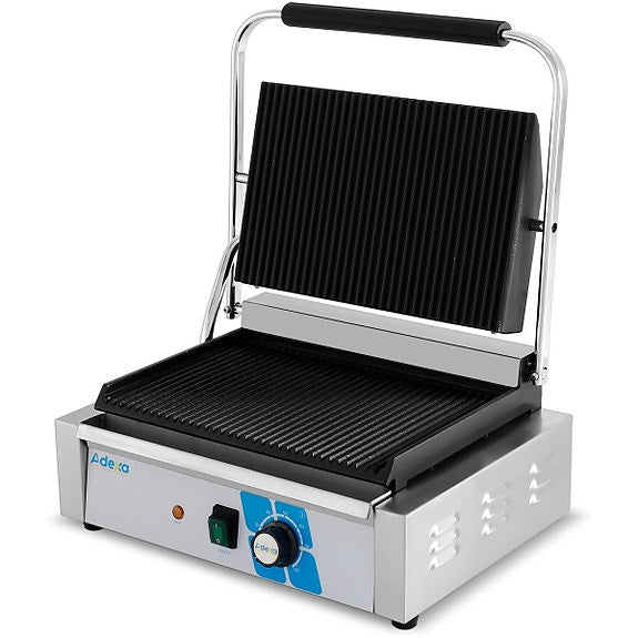 PRESSGRILL - TOASTER - PANINI GRILL - PITABRØD VARMER ENKEL/DOBBEL