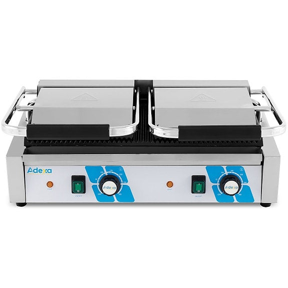PRESSGRILL - TOASTER - PANINI GRILL - PITABRØD VARMER ENKEL/DOBBEL