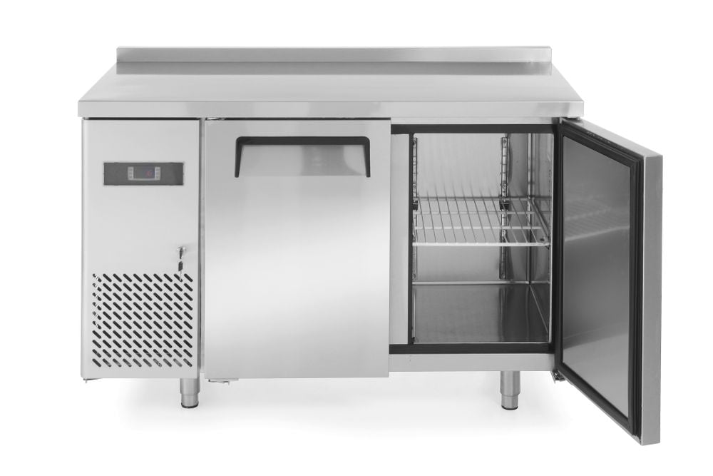 Kjølebenk med 2 dører 220L, Arktic, 166L, 230V/300W, 1200x600X (H) 800mm