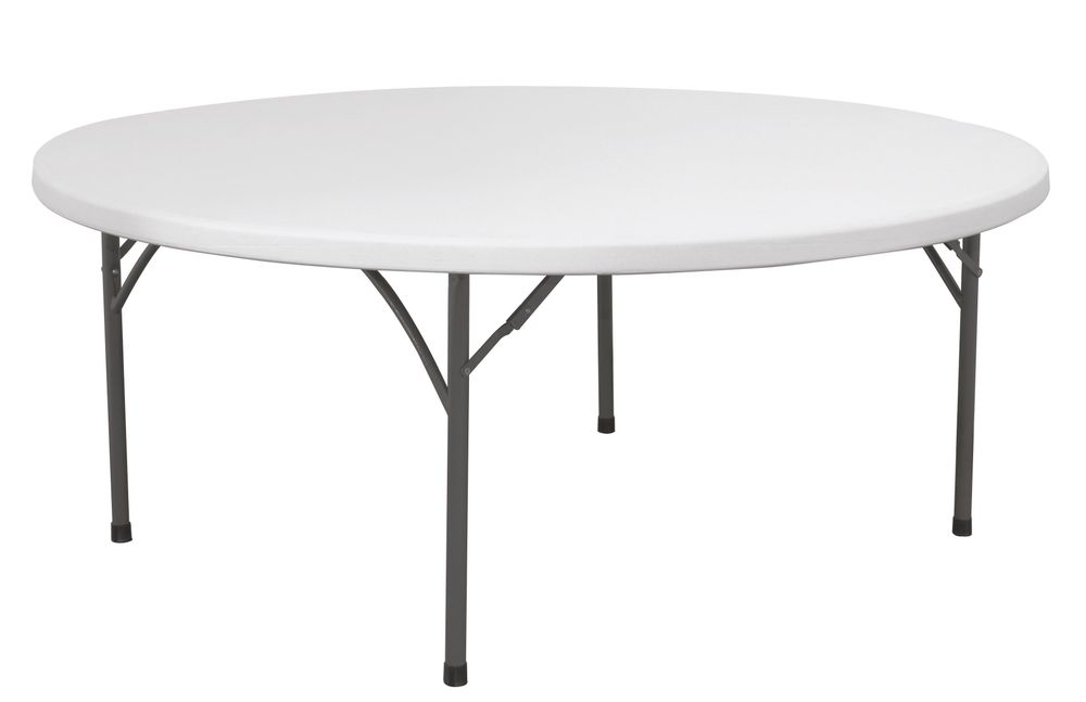 Buffetbord rundt sammenleggbart, HENDI, maks. belastning: 250 kg, ⌀1800x(H)740mm