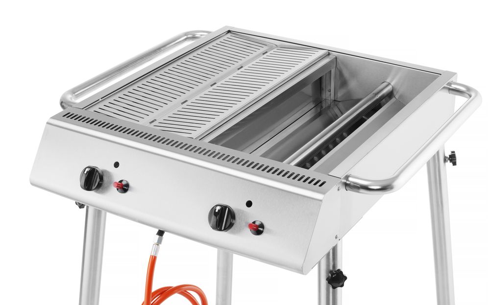 Xantos gassgrill, 9,5kW, 770x710x(H)870mm