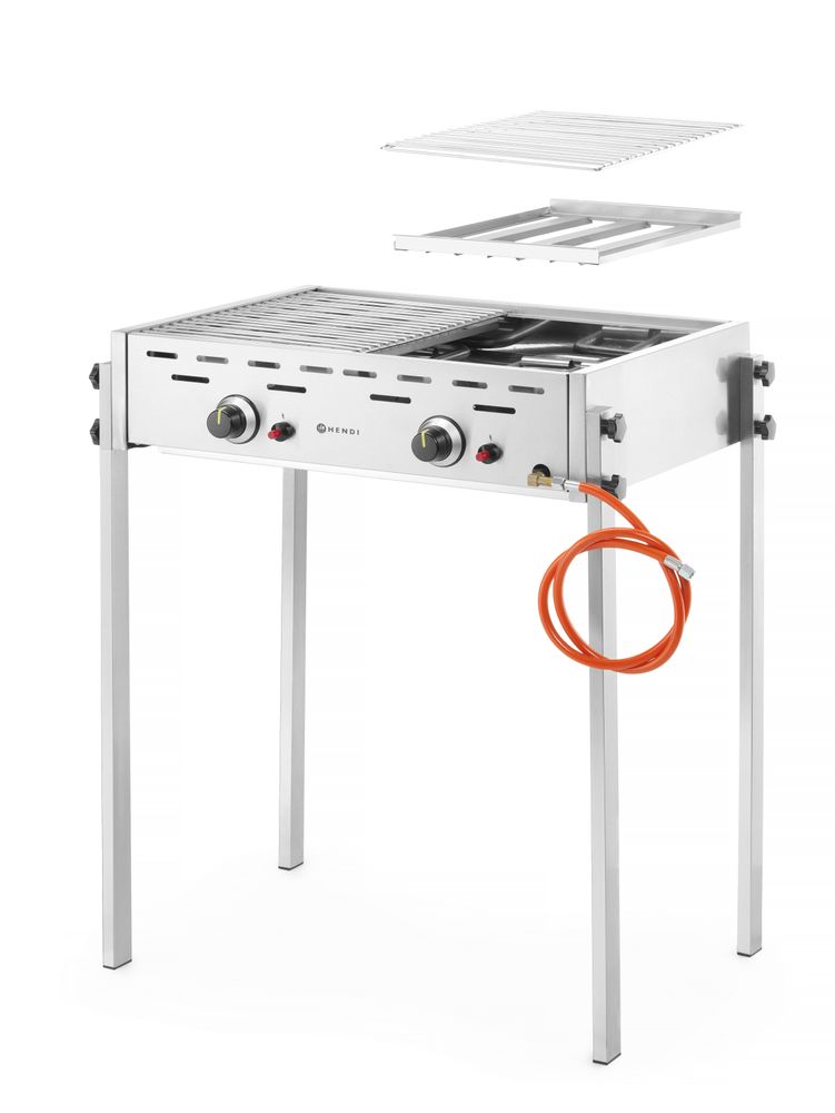 Roast-Master Pro gassgrill, 11,6kW, 790x560x(H)900mm