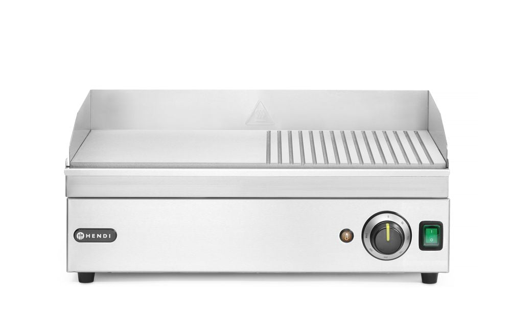 Grill halvribbet, Kitchen Line, 220-240V/2400W, 527x404x(H)233mm