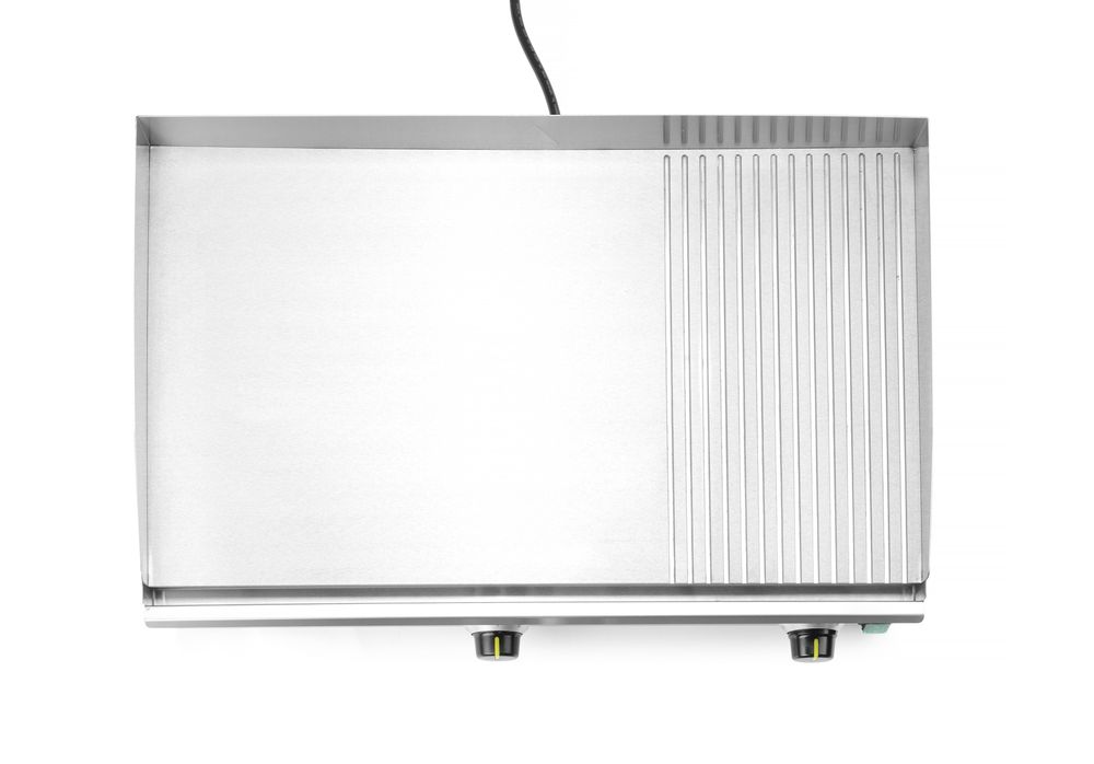 Grill 1/3 ribbet, Kitchen Line, 220-240V/3500W, 697x474x(H)241mm