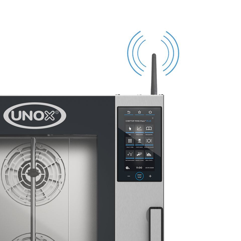 Cheftop Plus kombidamper 10 GN - venstrehengslet (XUC128 ved 230V)