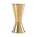 20 ml x 40 ml japansk jigger, gullbelagt - for Storkjøkken - XL - Storkjøkken