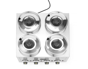 Termosystem 4, HENDI, 16L, 220-240V/800W, 506x509x(H)298mm