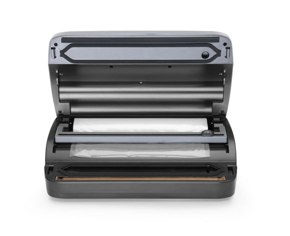 Budget Line båndvakuumpakkemaskin med rullemater, HENDI, Budget Line, 385x205x(H)95mm