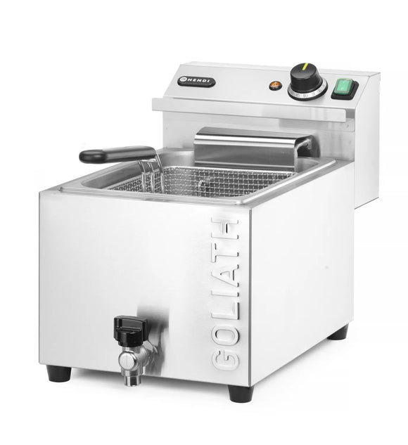 Frityrkoker XL med avløpskran HEDI GOLIATH, 10L