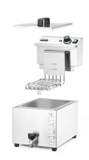 Frityrkoker XL med avløpskran HEDI GOLIATH, 10L-11