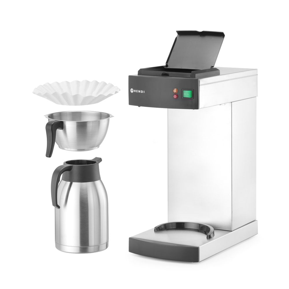 Filterkaffetrakter - 2L + 100 stk papirfilter