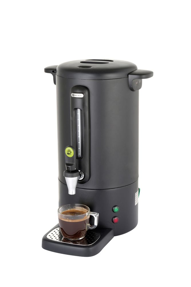 Percolator kaffebrygger kaffebrygger Matt svart - 14L, 230V/1750W, 357x380X (H) 502mm