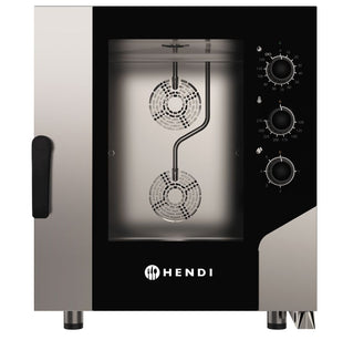 Konveksjonsdampovn CONTROL 7x GN1/1, HENDI, 400V/10400W, 730x855x(H)850mm