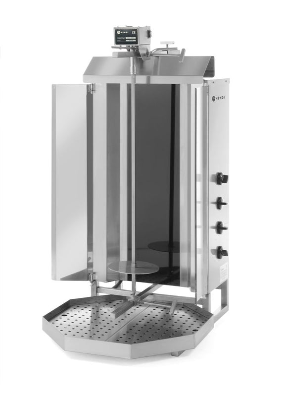Elektrisk kebabgrill, 400V/7200W, 7,2kW, 550x700x(H)1120mm