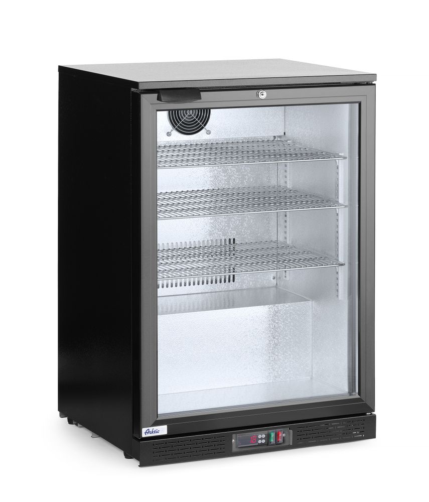 Bakbordskjøleskap enkeldørs, 105L, 220-240V/120W, 600x530x(H)865mm