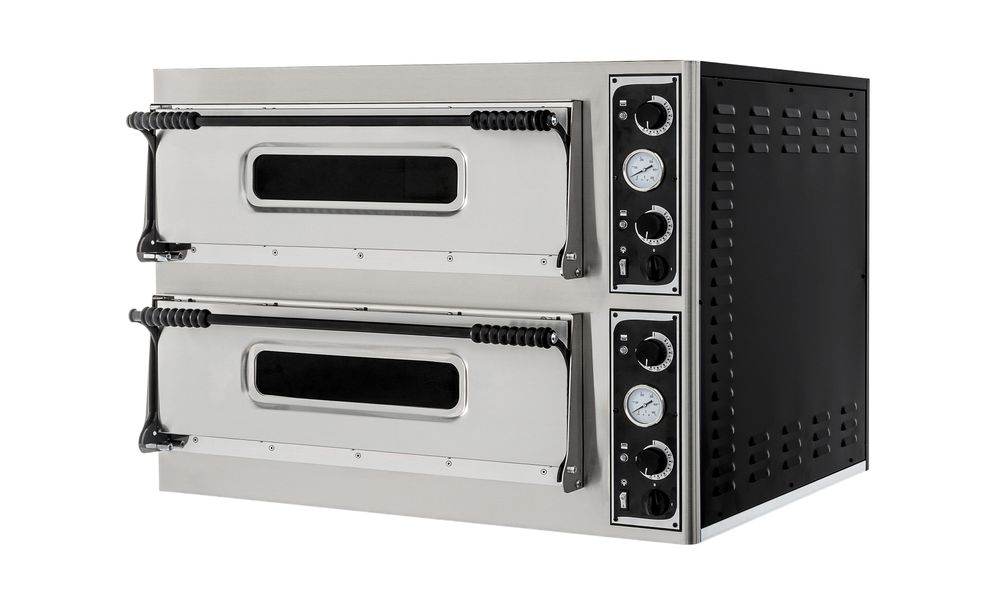 Pizzaovn BASIC XL 44, 2 kammer, 400V/12000W, 1000x844x(H)745mm