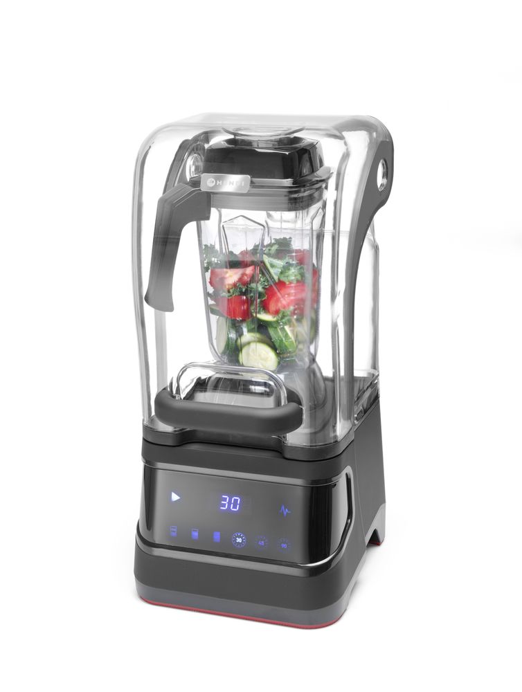 Digital blender med lyddempende hette, 230V/1680W, 252x258x (H) 547mm