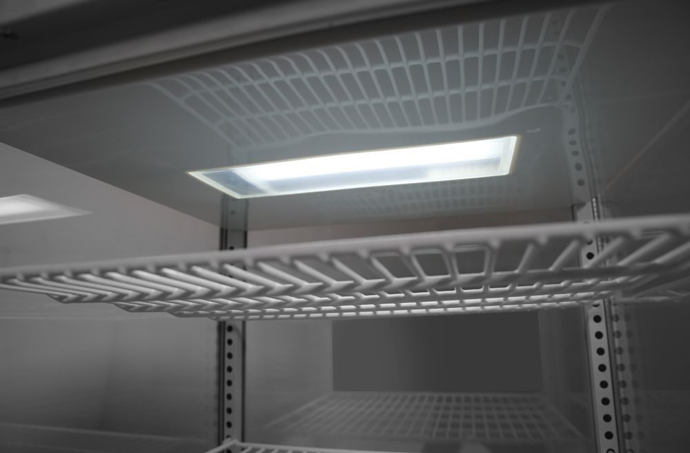 Kjøle vitrineskap 68L, Arktic, svart, 230V/170W, 452x406X (H) 891mm