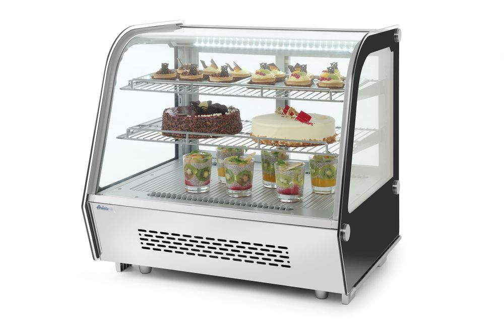 Kakedisplay kjøleskap, Arktic, 160L, 230V/160W, 850x568x (H) 686mm