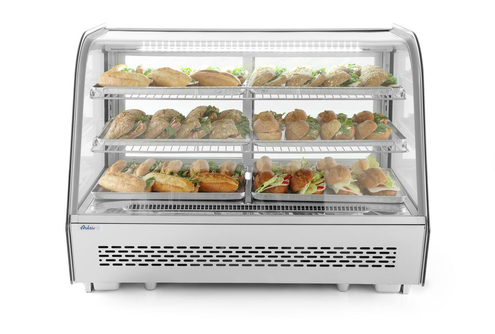 Kakedisplay kjøleskap, Arktic, 160L, 230V/160W, 850x568x (H) 686mm