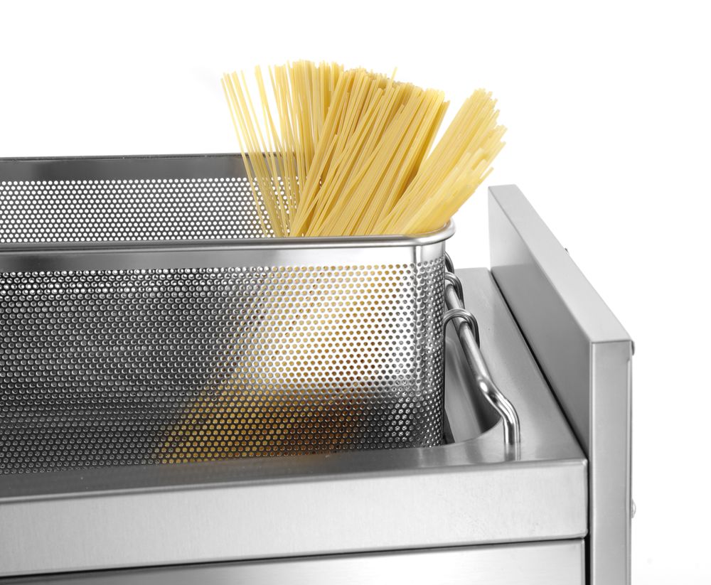 Pasta- og dumplingskoker, 10L, 230V/3500W, 330x600x(H)380mm