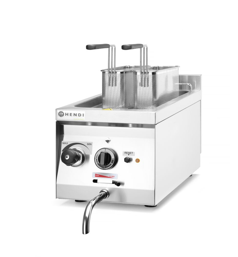 Pasta- og dumplingskoker, 10L, 230V/3500W, 330x600x(H)380mm