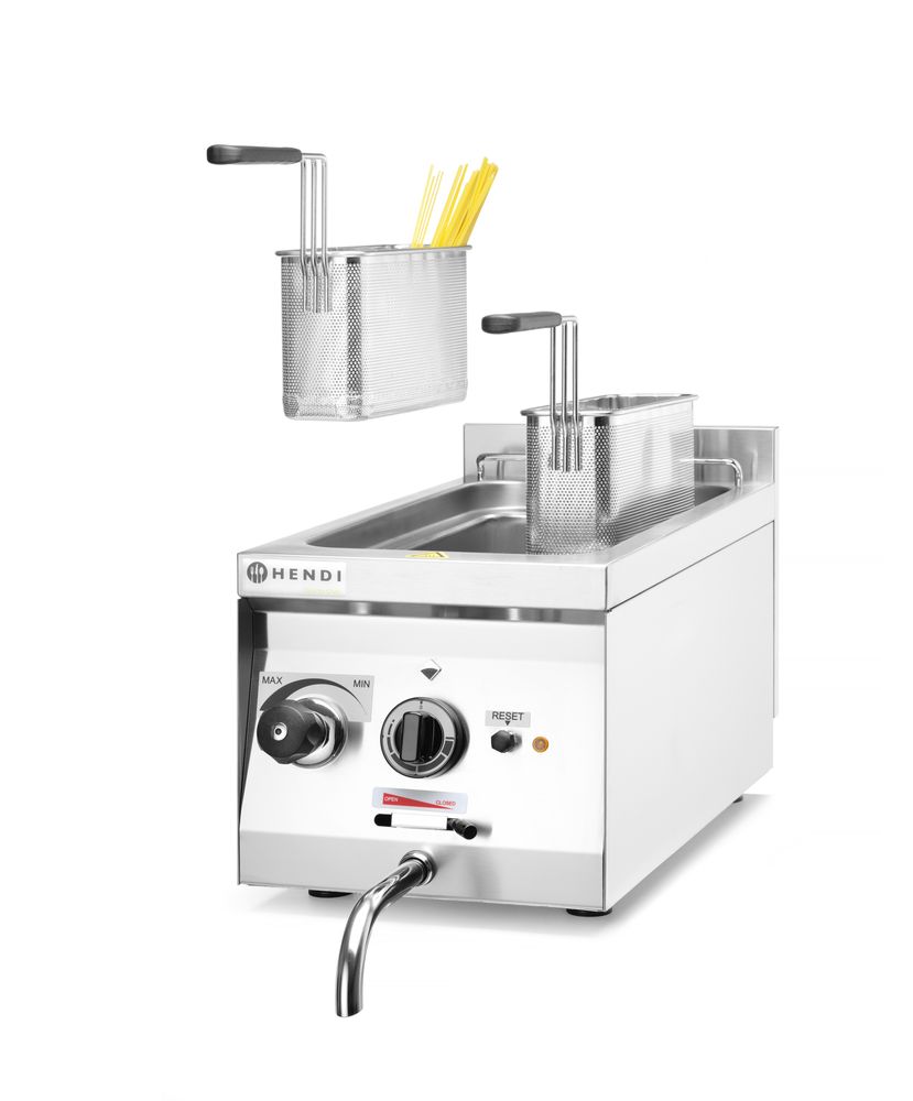 Pasta- og dumplingskoker, 10L, 230V/3500W, 330x600x(H)380mm