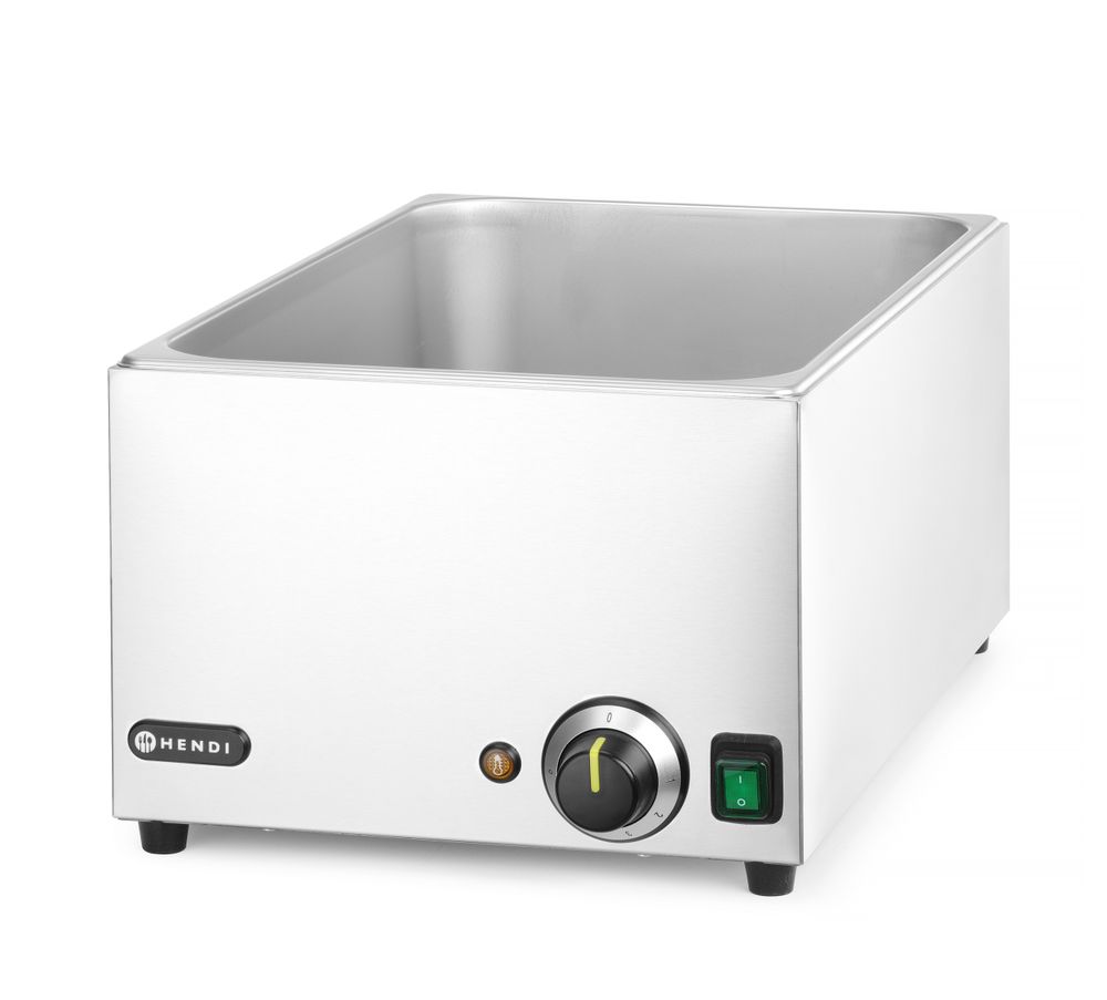 Bain-marie  Ranger, sett med vannbad + 3x GN 1/3 med lokk, GN 1/1, 230V/1000W, 590x332x(H)242mm