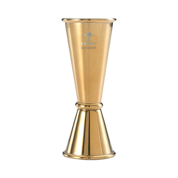 25 ml x 50 ml japansk jigger, gullbelagt - for Storkjøkken - XL - Storkjøkken