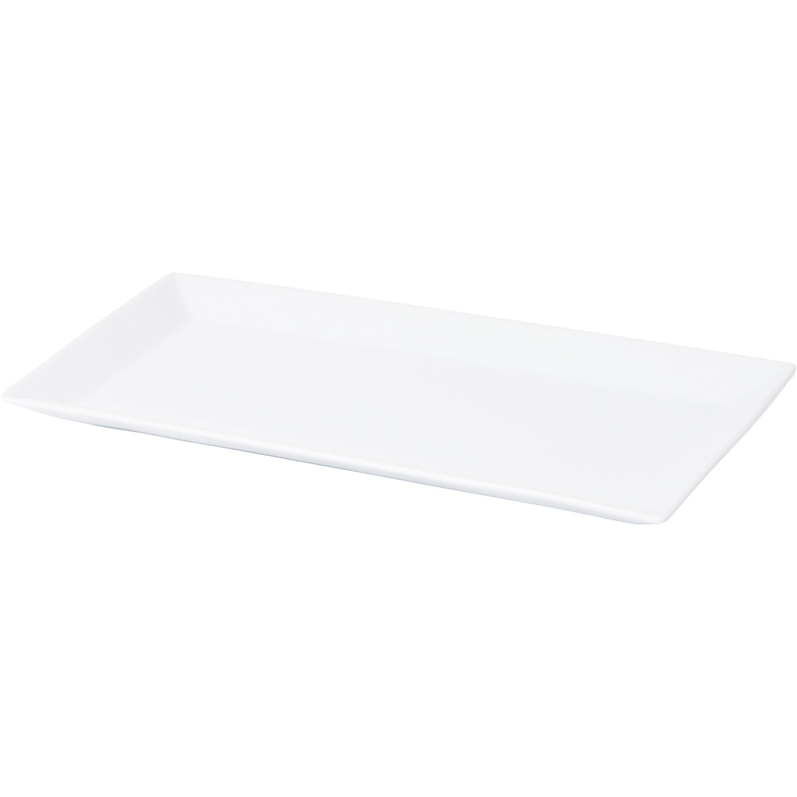 Tallerken flat 36x18 cm Quadro