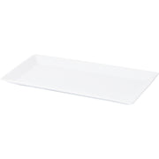 Tallerken flat 36x18 cm Quadro