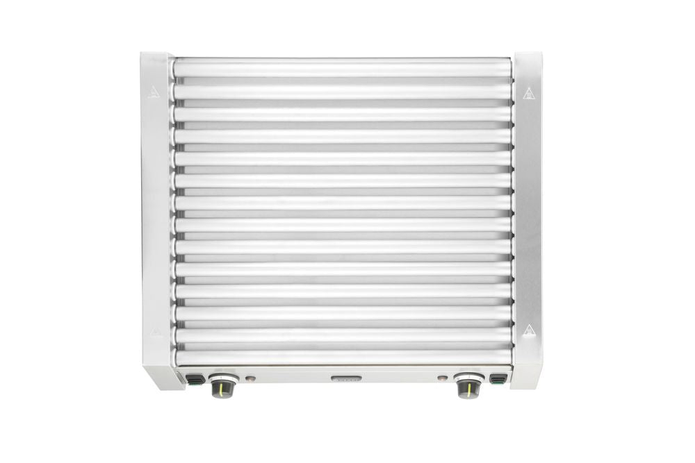 Pølserullegrill XL - 2 soner, 14 ruller, 220-240V/2000W, 732x590x(H)168mm