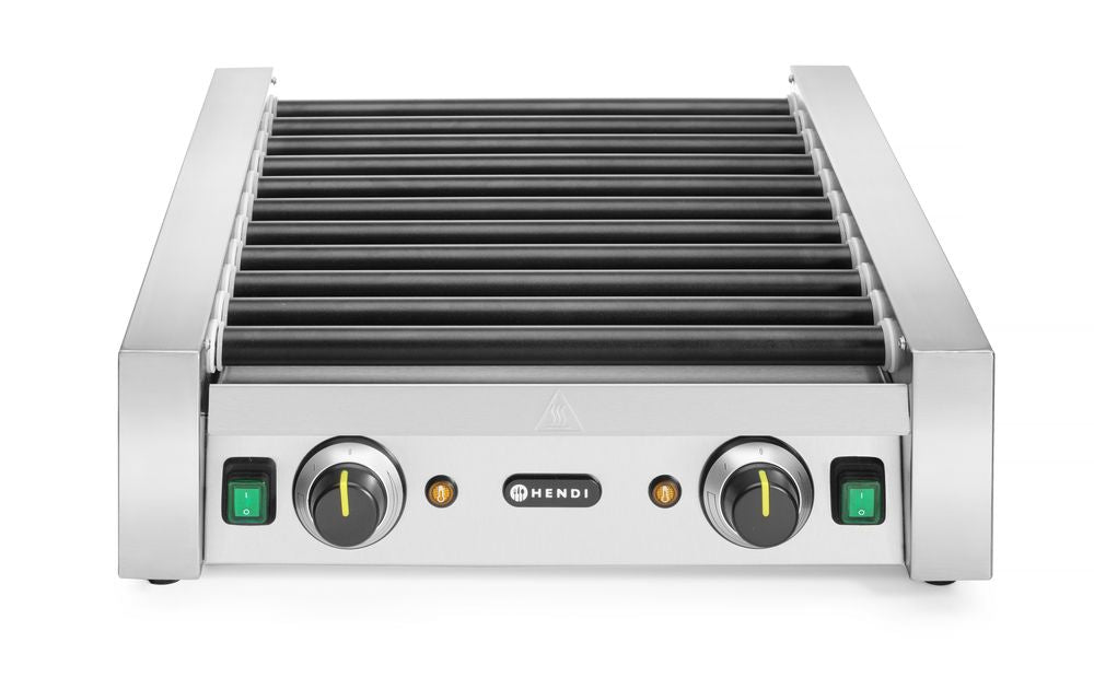 Pølserullegrill - to soner, 14 Elektriske, 230V/1480W, 520x591x (H) 175mm